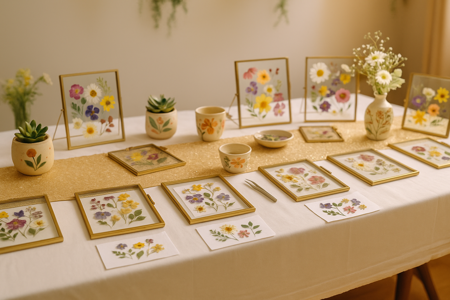 Pressed Flower Frame Party Box